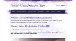 Desktop Screenshot of goldenwomencentre.ca